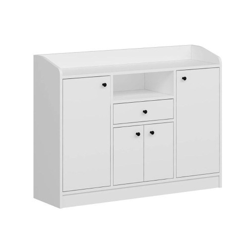 Mobile multiuso Arina con 4 ante 1 cassetto e nicchia a