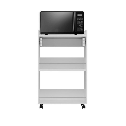 Mobile multiuso Liana con 2 nicchie a giorno e un cassetto