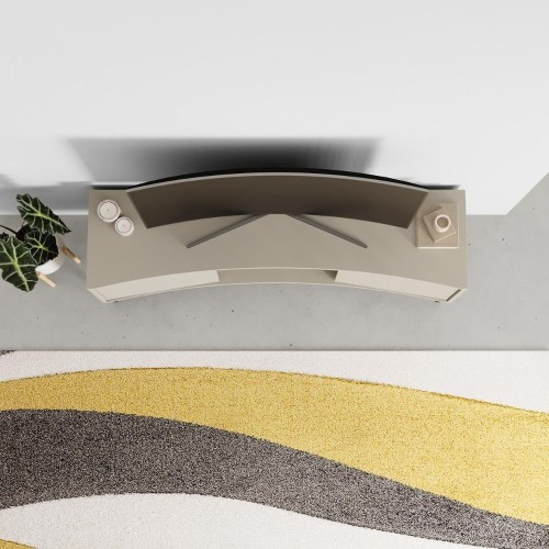 Mobile porta tv Frem con 2 ante e nicchie a giorno colore