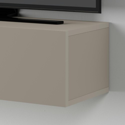 Mobile porta TV sospeso Francy cashmere con ante a ribalta