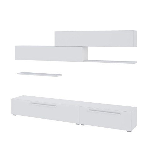 Parete attrezzata Kombat 260 colore bianco EFFEZETA ITALIA