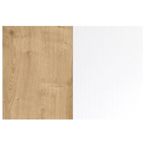 Parete attrezzata Kombat 260 rovere bianco larice EFFEZETA