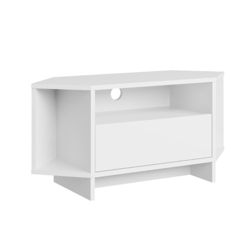 Porta tv angolare Viva con nicchie a giorno in colore