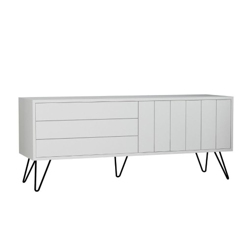 Porta tv Picadilly con struttura e 2 ante a ribalta colore