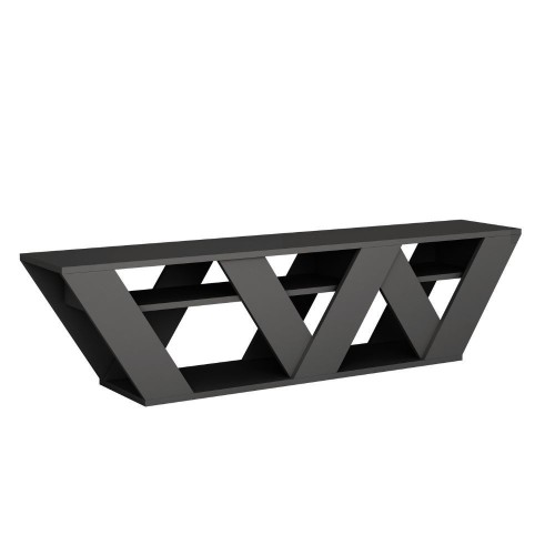 Porta tv Ralla colore antracite 158x30x40h EFFEZETA ITALIA