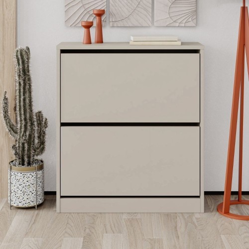 Scarpiera SHC520SAND due ante a ribalta cashmere EFFEZETA