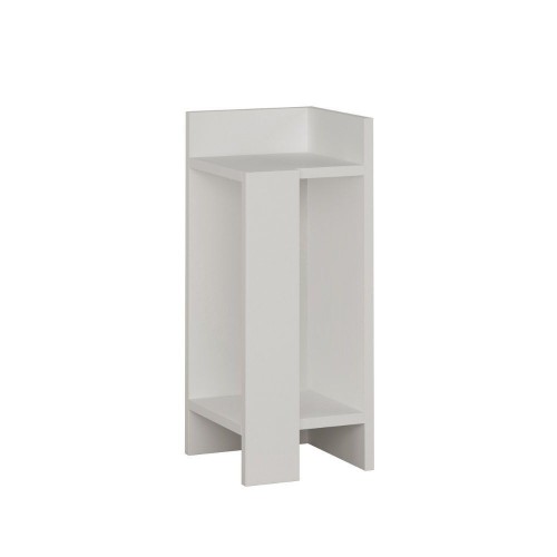Tavolino comodino di design Elos colore bianco 27x25x60h