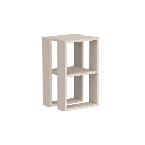 Tavolino comodino Lonie colore cashmere EFFEZETA ITALIA