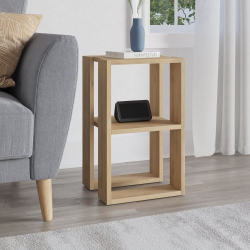 Tavolino comodino Lonie colore rovere EFFEZETA ITALIA