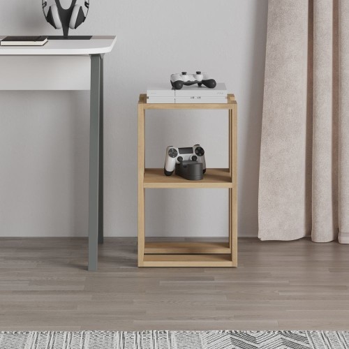 Tavolino comodino Lonie colore rovere EFFEZETA ITALIA