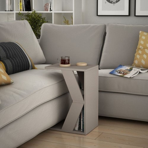 Tavolino da divano Naze porta computer tortora EFFEZETA