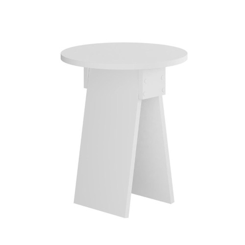 Tavolino da salotto Chen 50x42x23.4 cm. colore bianco