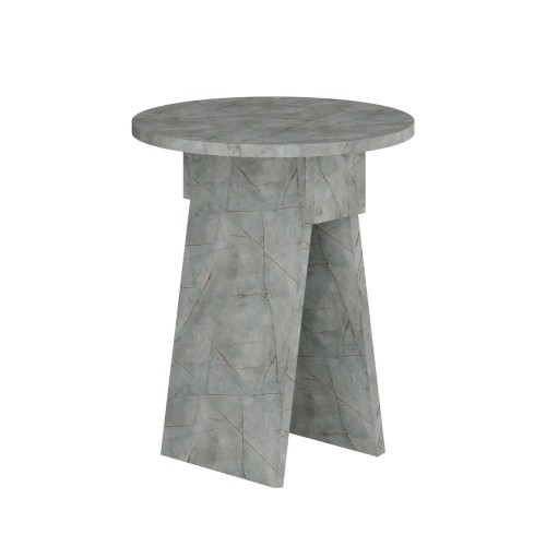 Tavolino da salotto Chen 50x42x23.4 cm. colore lagina