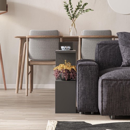 Tavolino da salotto Homemania in colore antracite EFFEZETA