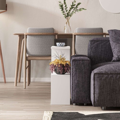 Tavolino da salotto Homemania in colore bianco EFFEZETA