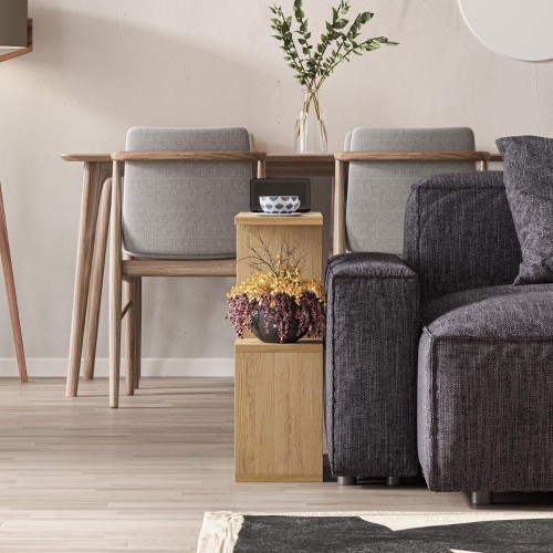 Tavolino da salotto Homemania in colore rovere EFFEZETA