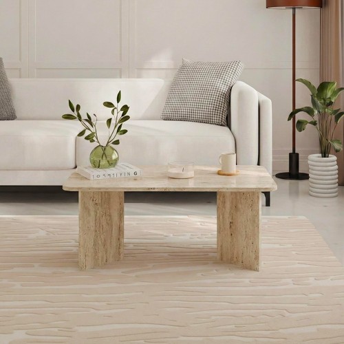 Tavolino da salotto Sam in colore travertino EFFEZETA ITALIA