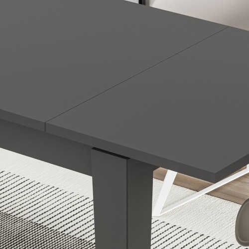 Tavolo allungabile Megaron antracite 120x80 cm EFFEZETA