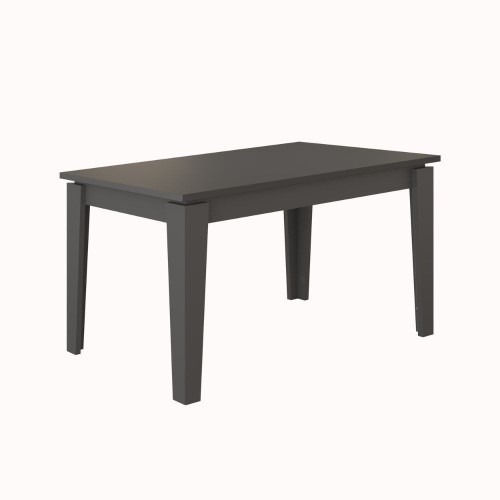 Tavolo allungabile Tolmen antracite 140x80 cm EFFEZETA