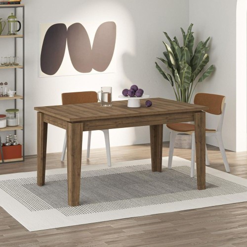 Tavolo allungabile Tolmen hitit noce140x80 allungabile a