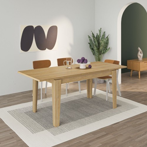 Tavolo allungabile Tolmen rovere oak 140x80 cm EFFEZETA