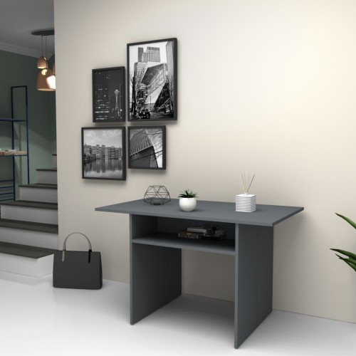 Tavolo consolle ripiegabile Ikebana cemento 120x35 EFFEZETA