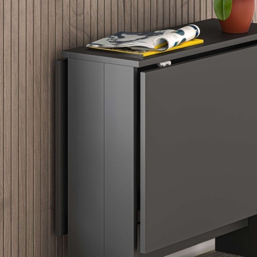 Tavolo pieghevole salvaspazio Artemio colore antracite