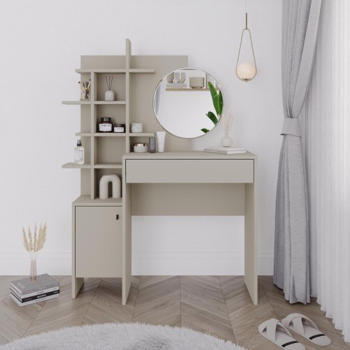 Toeletta da trucco Mup cashmere con vani a giorno EFFEZETA