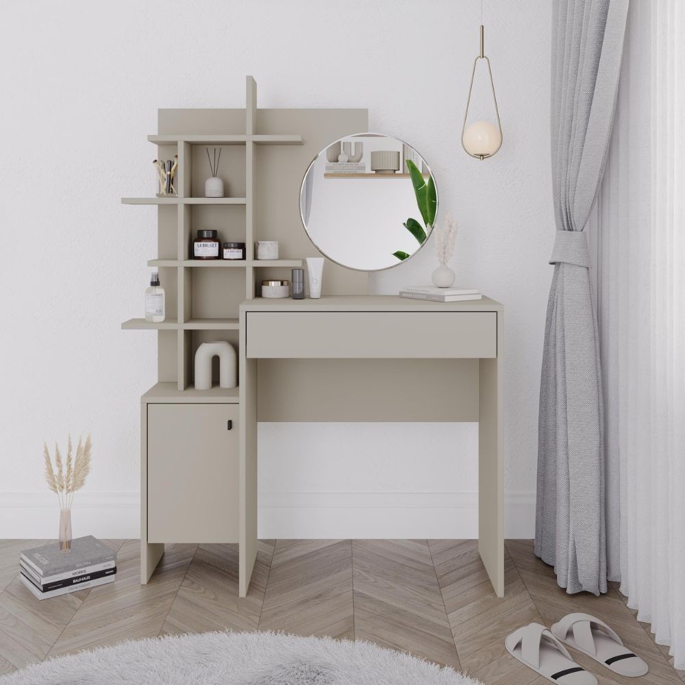 Toeletta da trucco Mup cashmere con vani a giorno EFFEZETA