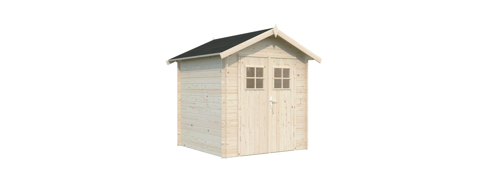 Casetta in legno Mila 200x200 cm 19 mm – Losa Legnami