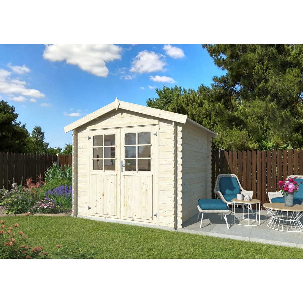 Casetta in legno Noemi 250x250 cm 28 mm – Losa Legnami