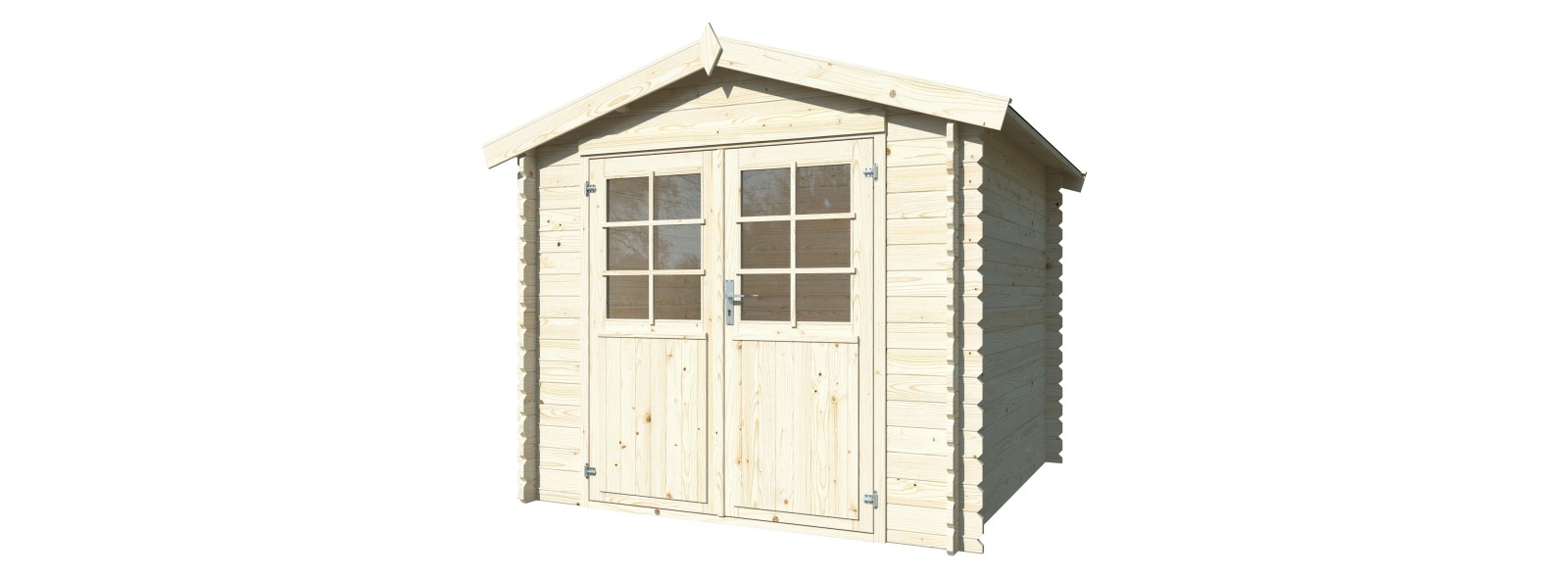 Casetta in legno Noemi 250x250 cm 28 mm – Losa Legnami