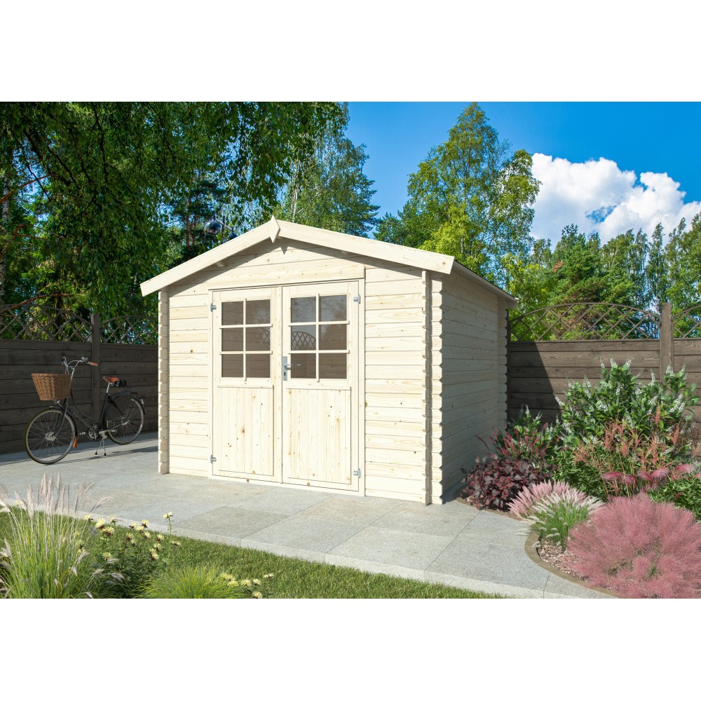 Casetta in legno Astrid 300x300 cm 28 mm – Losa Legnami