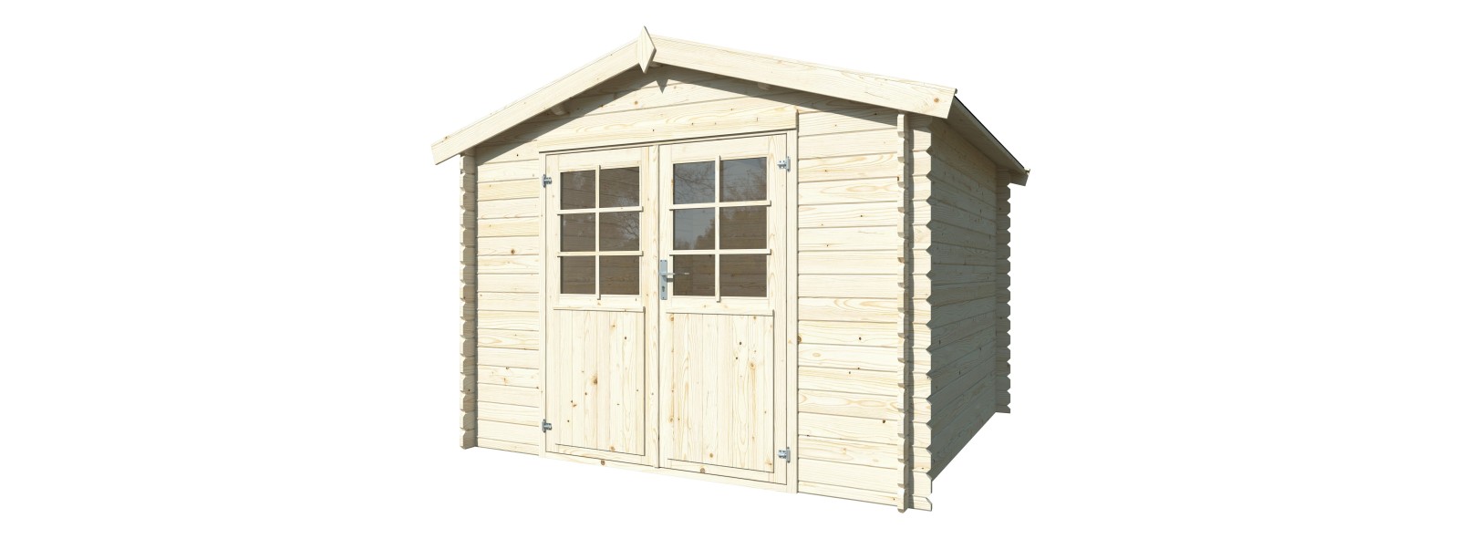 Casetta in legno Astrid 300x300 cm 28 mm – Losa Legnami