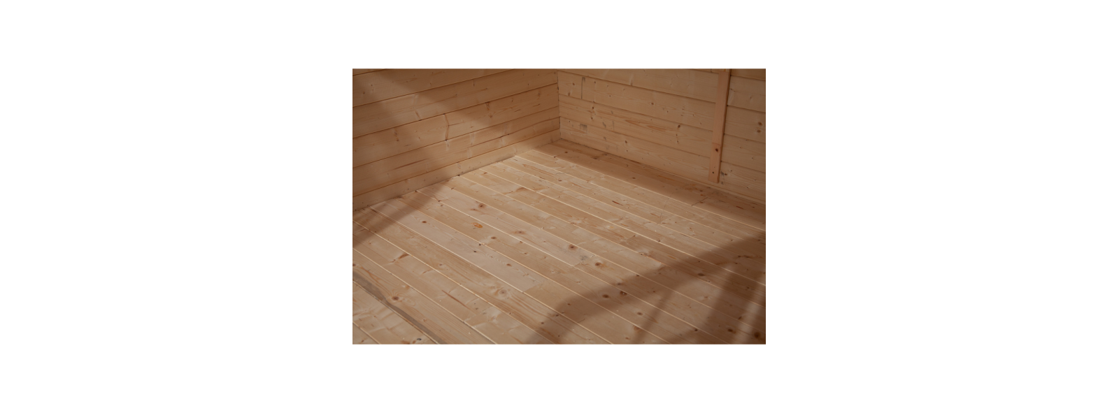 Pavimento in legno per casetta Valencia 400x400 cm