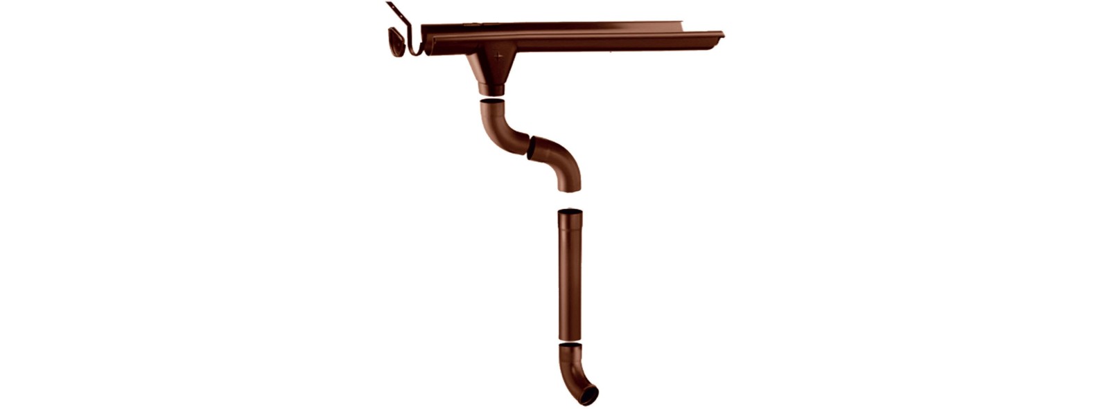Kit grondaia D per casette, falde 301-349 cm | Losa