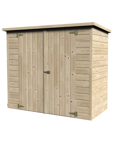 Garage in legno per bici Bike Box Decor et Jardin 182×88 cm Pannelli 12 mm
