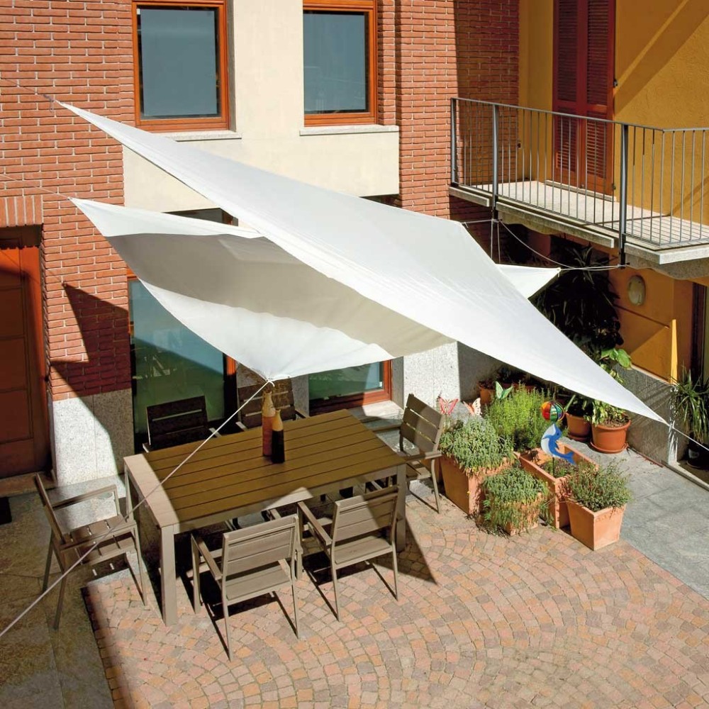 Vela parasole 500x500x500 in poliestere Mama Garden VE 11