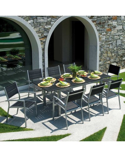 Tavolo da giardino allungabile in alluminio Ravello Mama Garden RTY 16