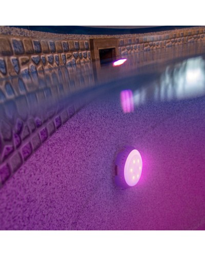 Faretto LED color per piscine fuori terra Gre LEDRC